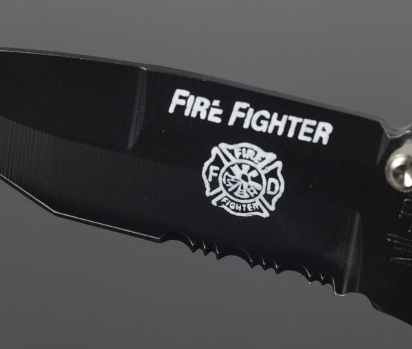 Милтек нож FireFighter (клеймо) - интернет-магазин Викинг