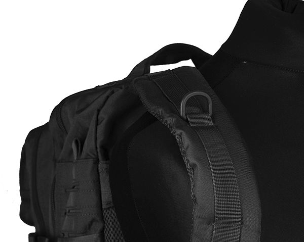 M-Tac рюкзак Large Assault Pack Laser Cut Black (обзор изображение 22) - интернет-магазин Викинг