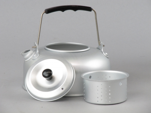 Милтек набор посуды (9 элементов) с горелкой (чайник фото 1) - интернет-магазин Викинг