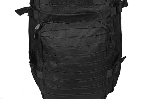 M-Tac рюкзак Large Assault Pack Laser Cut Black (обзор изображение 6) - интернет-магазин Викинг