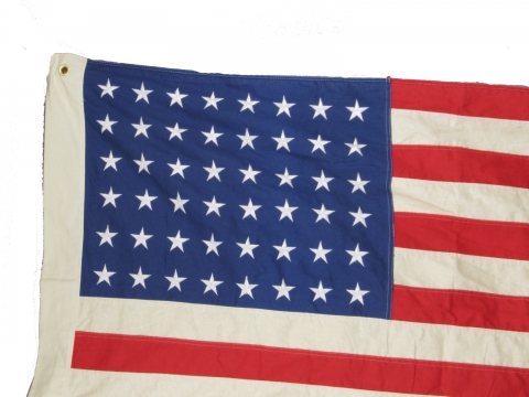 Милтек флаг США (48 звезд) 100% коттон 90x150см (швы фото 3) - интернет-магазин Викинг