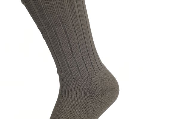 Бундесвер носки зимние высокие олива (пятка) - интернет-магазин Викинг