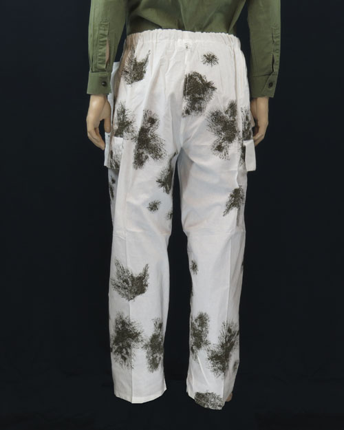 Бундесвер костюм маскировочный зимний (брюки сзади) - интернет-магазин Викинг