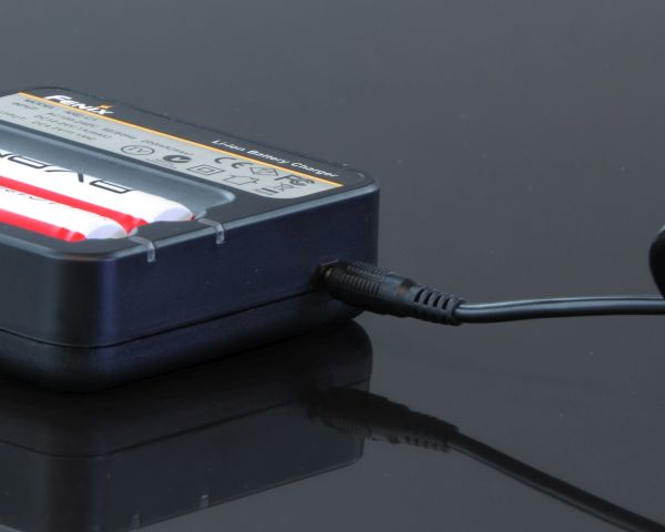 Fenix зарядное устройство ARE-C1 (2x18650) (разъем прикуроователя 2) - интернет-магазин Викинг