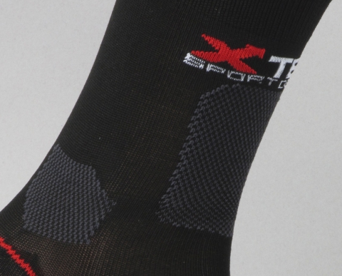 X Tech носки Carbon XT12 (компрессионная вставка на голени) - интернет-магазин Викинг