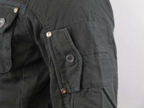 Brandit куртка Platinum Vintage черная (один нарукавный карман).jpg