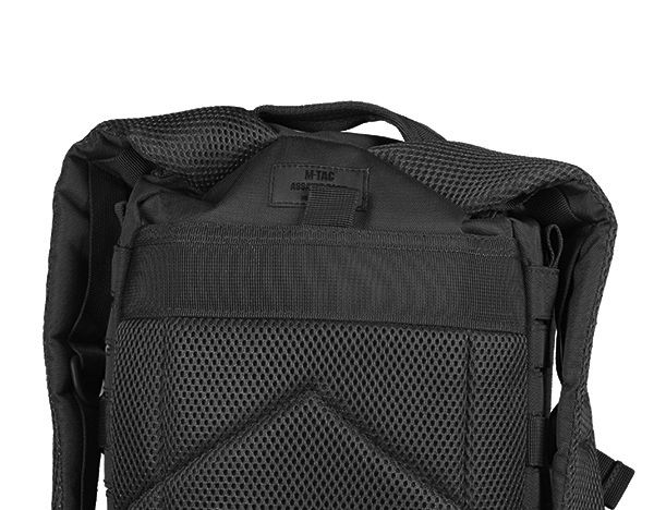 M-Tac рюкзак Assault Pack Laser Cut Black (обзор изображение 17) - интернет-магазин Викинг