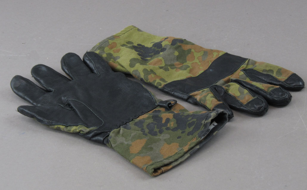 Бундесвер перчатки кожафлектарн Б/У (общий вид 1) - интернет-магазин Викинг