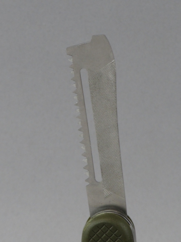 Милтек испанский нож складной армейский (пила, отвертка) - интернет-магазин Викинг