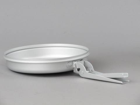 Милтек набор посуды (9 элементов) с горелкой (сковорода фото 3) - интернет-магазин Викинг