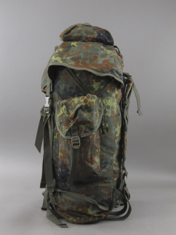 Бундесвер рюкзак полевой флектарн Б/У (вид сбоку) - интернет-магазин Викинг