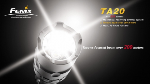Fenix фонарь TA20 (фото 18) - интернет-магазин Викинг