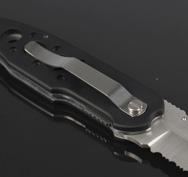 Милтек нож складной одноручный танту (клипса) - интернет-магазин Викинг