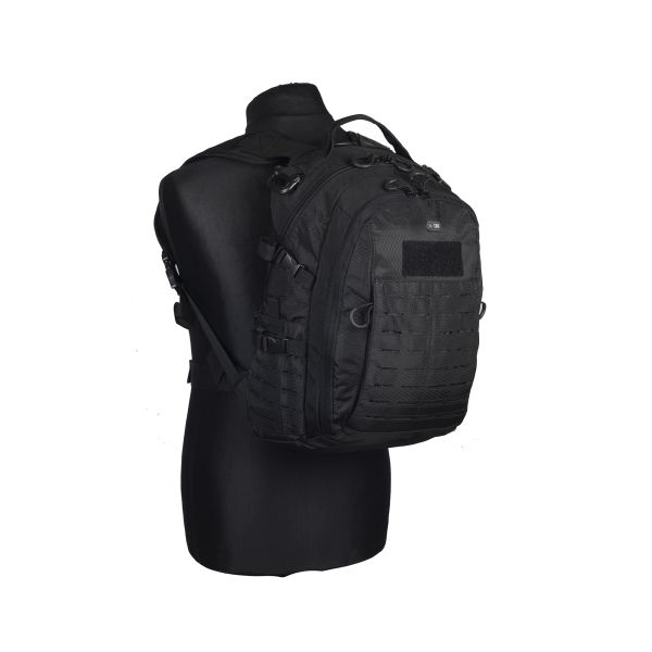 M-Tac рюкзак Urban Line Charger Hexagon Pack Black (обзор изображение) - интернет-магазин Викинг