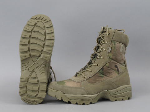 Милтек ботинки тактические с молнией (общий вид) - интернет-магазин Викинг