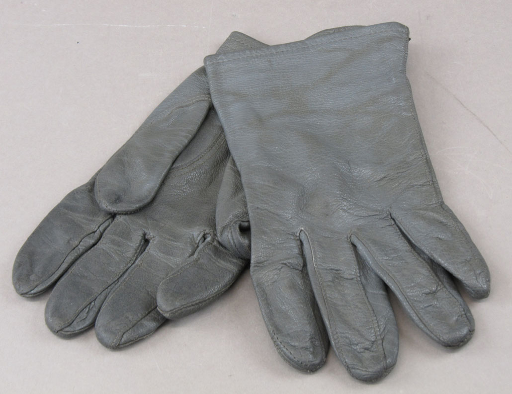 Бундесвер перчатки кожаные без подкладки Б/У (общий вид) - интернет-магазин Викинг