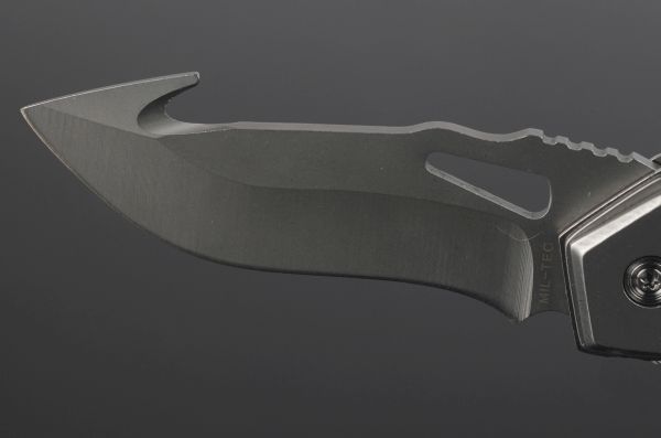 Милтек нож складной автоматический (клинок фото 1) - интернет-магазин Викинг