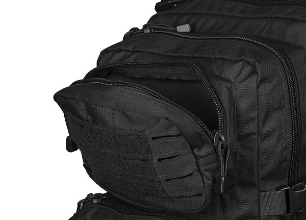 M-Tac рюкзак Large Assault Pack Laser Cut Black (обзор изображение 11) - интернет-магазин Викинг