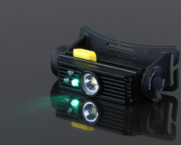 Nitecore фонарь налобный HC90 (дополнительный свет фото 2) - интернет-магазин Викинг