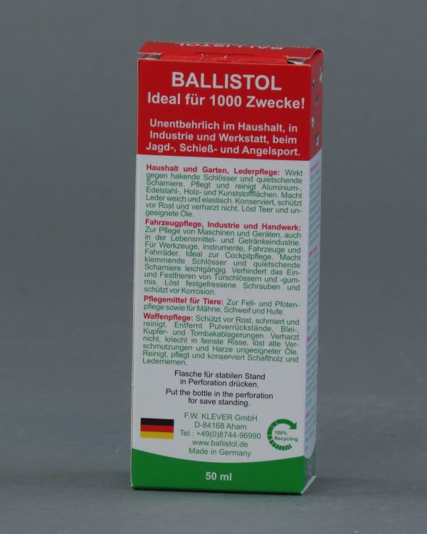 Klever Ballistol масло универсальное 50мл жидкое (коробка 2).jpg