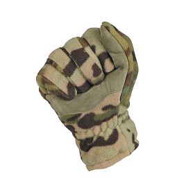 M-Tac перчатки флис Winter Tactical Windblock multicam
