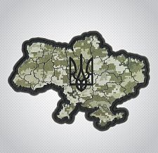 M-Tac нашивка Україна з тризубом ММ14
