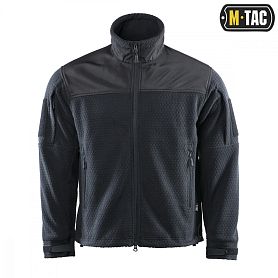 M-Tac куртка флисовая Hexagon Alpha черная