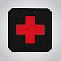 M-Tac  Medic Cross Laser Cut Red/Black