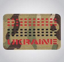 M-Tac  Ukraine Laser Cut Red/Black/Multicam