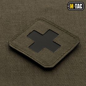 M-Tac  Medic Cross Laser Cut Black/Ranger Green