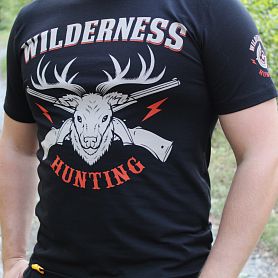    WGTac T-Shirt Wilderness Hunting Black