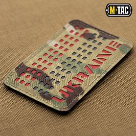 M-Tac  Ukraine Laser Cut Red/Black/Multicam