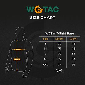  WGTac T-Shirt Base Black