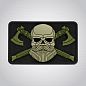 M-Tac  Bearded Skull 3D  Black/Olive