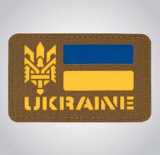 M-Tac  Ukraine ( ) Laser Cut Yellow/Blue/Coyote