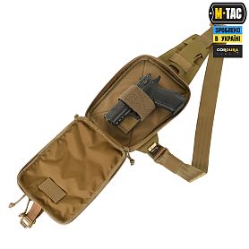 M-Tac  Sling Pistol Bag Elite Hex   Coyote