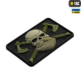 M-Tac  Bearded Skull 3D  Black/Olive