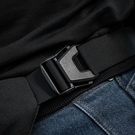 M-Tac  Waist Bag Hex Black