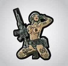 M-Tac  Tactical girl 1 tattoo  PVC MM14