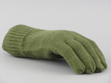 Милтек перчатки вязаные олива