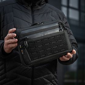 M-Tac  Admin Bag Medium Elite   Black