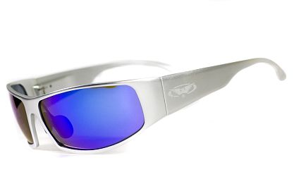    Global Vision BAD-ASS-1 Silver (G-Tech blue)  