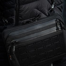 M-Tac  Admin Bag Medium Elite   Black