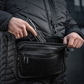 M-Tac  Admin Bag Medium Elite   Black