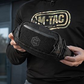 M-Tac  Waist Bag Hex Black