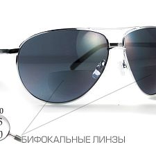   () Global Vision Aviator Bifocal (+2.5) (gray),       Sale