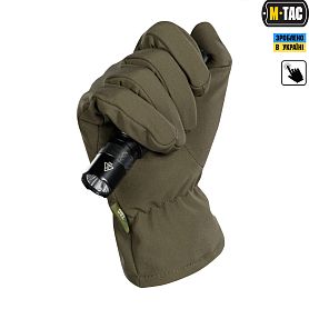 M-Tac перчатки Winter Soft Shell Olive