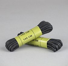 Мілтек шнурки вощені 140см чорні