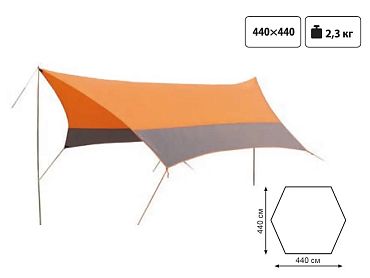    Tramp Lite Tent orange