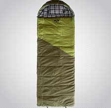 Спальный мешок Tramp Kingwood Regular одеяло левый dark-olive/grey 220/80